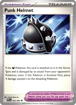 Punk Helmet 092- ME02 Phantasmal Flames Reverse Holofoil