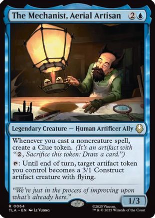 The Mechanist, Aerial Artisan |  Foil (064) [Avatar: The Last Airbender]