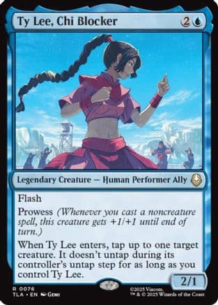 Ty Lee, Chi Blocker |  Foil (076) [Avatar: The Last Airbender]