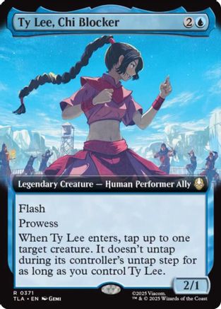 Ty Lee, Chi Blocker (Extended Art) |  Foil (371) [Avatar: The Last Airbender]