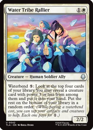 Water Tribe Rallier |  (042) [Avatar: The Last Airbender]