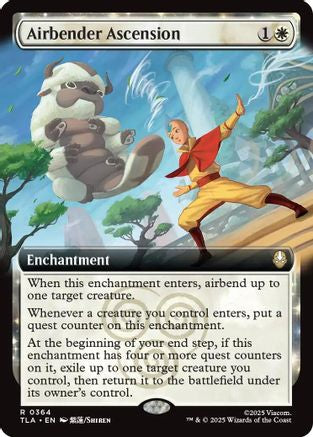 Airbender Ascension (Extended Art) |  Foil (364) [Avatar: The Last Airbender]
