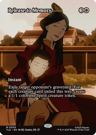 Release to Memory (Borderless) |  (005) [Avatar: The Last Airbender: Eternal-Legal]