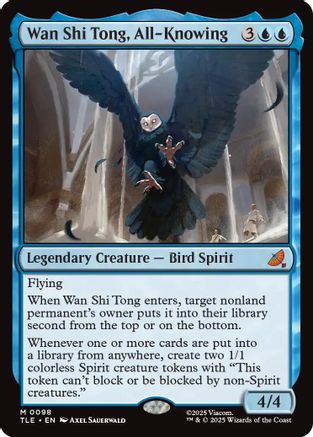 Wan Shi Tong, All-Knowing |  Foil (098) [Avatar: The Last Airbender: Eternal-Legal]