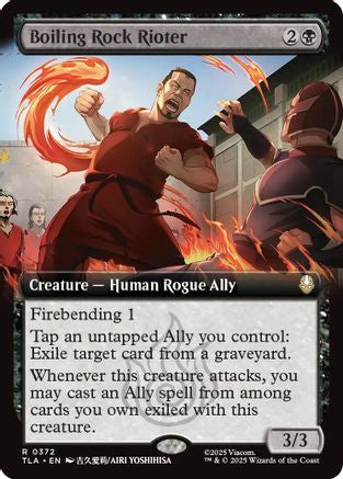 Boiling Rock Rioter (Extended Art) |  (372) [Avatar: The Last Airbender]