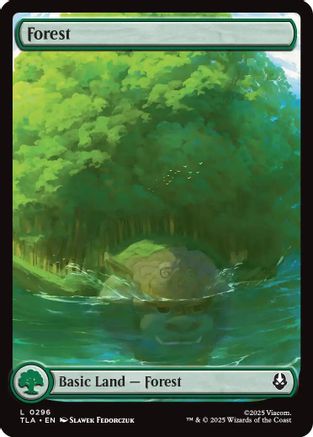 Forest (0296) |  Foil (296) [Avatar: The Last Airbender]