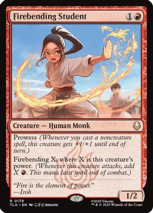 Firebending Student |  Foil (139) [Avatar: The Last Airbender]