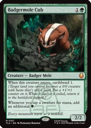Badgermole Cub |  (167) [Avatar: The Last Airbender]