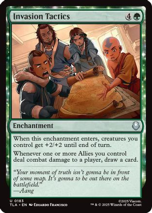 Invasion Tactics |  Foil (183) [Avatar: The Last Airbender]