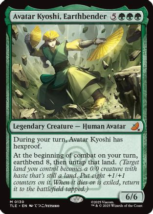 Avatar Kyoshi, Earthbender |  Foil (130) [Avatar: The Last Airbender: Eternal-Legal]