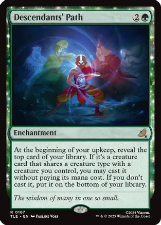 Descendants' Path |  Foil (167) [Avatar: The Last Airbender: Eternal-Legal]