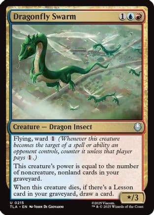 Dragonfly Swarm |  Foil (215) [Avatar: The Last Airbender]