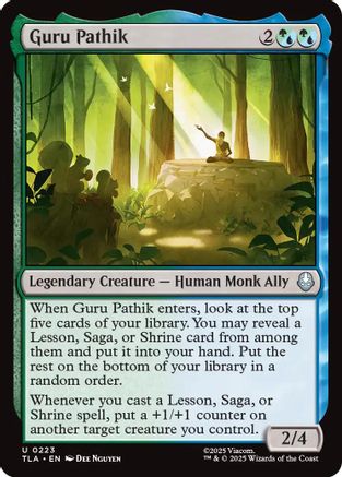 Guru Pathik |  Foil (223) [Avatar: The Last Airbender]