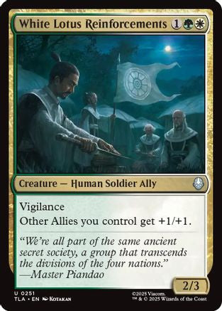 White Lotus Reinforcements |  (251) [Avatar: The Last Airbender]