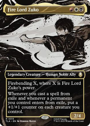 Fire Lord Zuko (Borderless) |  (315) [Avatar: The Last Airbender]