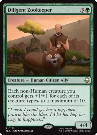Diligent Zookeeper |  Foil (171) [Avatar: The Last Airbender]
