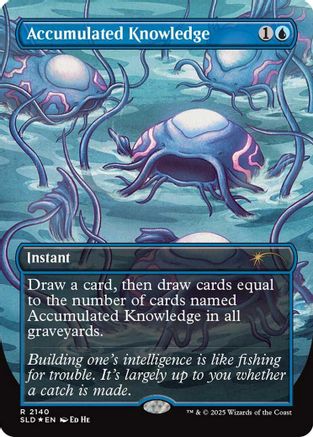 Accumulated Knowledge |  Foil (2140) [Secret Lair Drop Series]