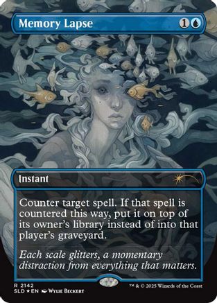 Memory Lapse |  Foil (2142) [Secret Lair Drop Series]