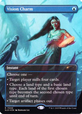 Vision Charm |  Foil (7040) [Secret Lair Drop Series]