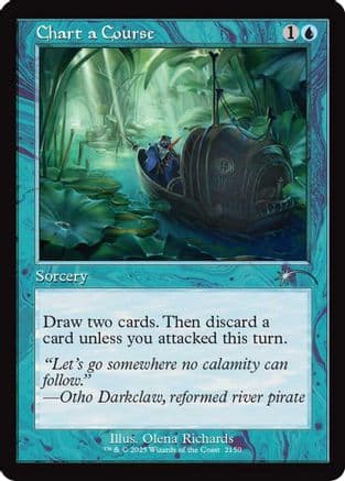 Chart a Course (Retro Frame) |  (2150) [Secret Lair Drop Series]