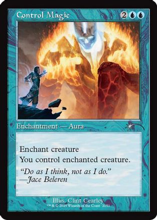 Control Magic (Retro Frame) |  (2151) [Secret Lair Drop Series]
