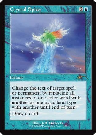 Crystal Spray (Retro Frame) |  (2152) [Secret Lair Drop Series]