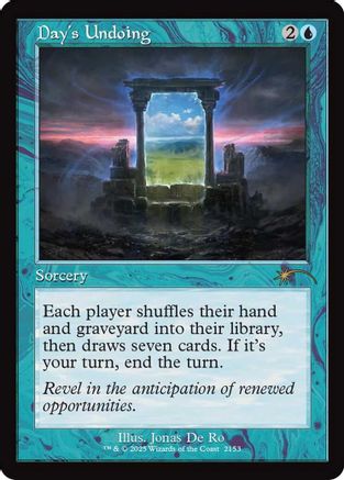 Day's Undoing (Retro Frame) |  (2153) [Secret Lair Drop Series]