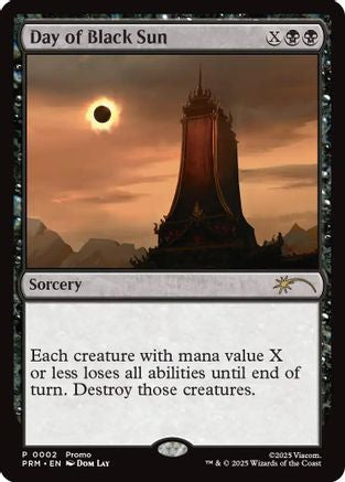 Day of Black Sun |  Foil (002) [Unique and Miscellaneous Promos]