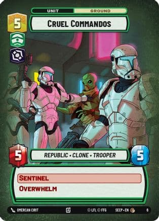Cruel Commandos |    [Secrets of Power  Weekly Play Promos]