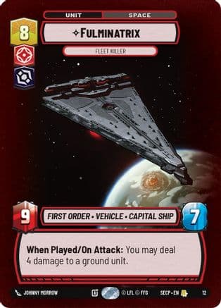 Fulminatrix - Fleet Killer |    [Secrets of Power  Weekly Play Promos]