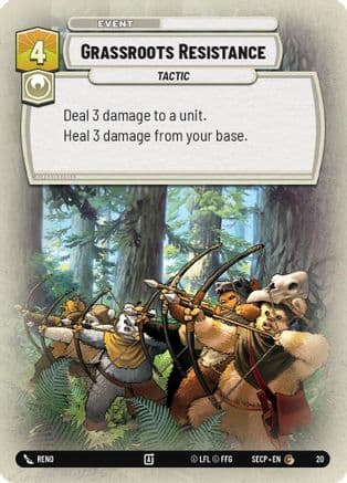 Grassroots Resistance |    [Secrets of Power  Weekly Play Promos]