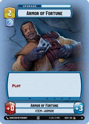 Armor of Fortune (Foil) |    [Secrets of Power  Weekly Play Promos]