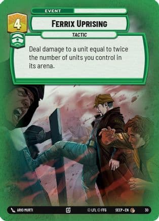 Ferrix Uprising (Foil) |    [Secrets of Power  Weekly Play Promos]