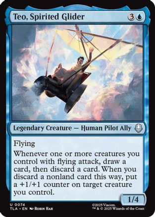 Teo, Spirited Glider |  (074) [Avatar: The Last Airbender]