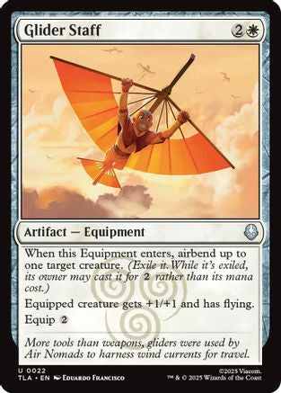 Glider Staff |  Foil (022) [Avatar: The Last Airbender]