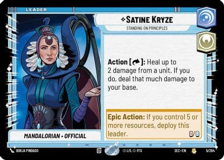 Satine Kryze - Standing on Principles |  (5/264)  [Secrets of Power]