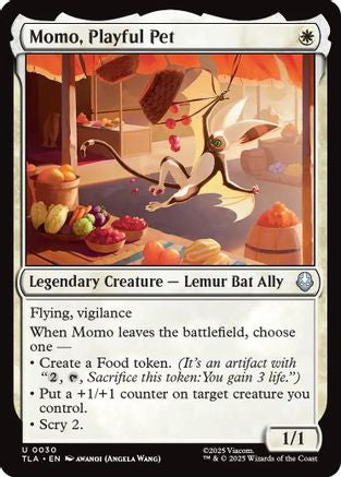 Momo, Playful Pet |  Foil (030) [Avatar: The Last Airbender]