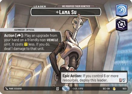 Lama Su - We Modified Their Genetics (Showcase) | Foil (1023)  [Secrets of Power]