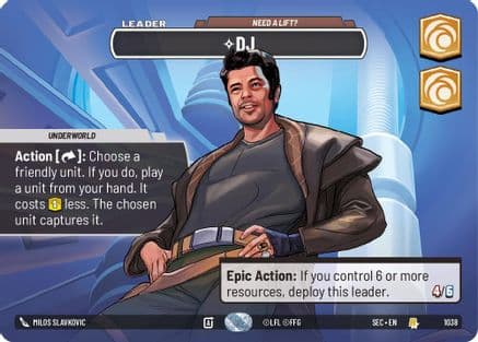 DJ - Need a Lift? (Showcase) | Foil (1038)  [Secrets of Power]