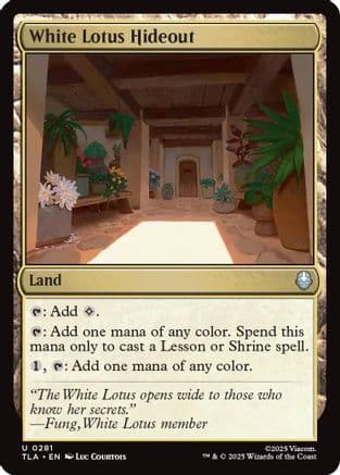 White Lotus Hideout |  Foil (281) [Avatar: The Last Airbender]