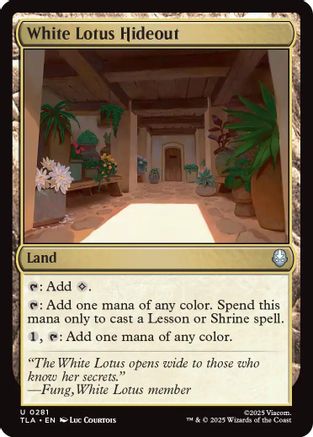 White Lotus Hideout |  Foil (281) [Avatar: The Last Airbender]