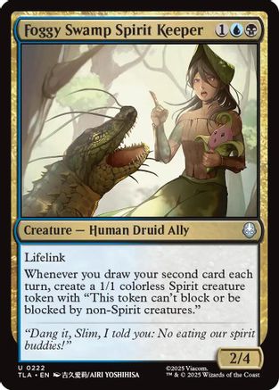 Foggy Swamp Spirit Keeper |  Foil (222) [Avatar: The Last Airbender]