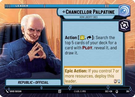 Chancellor Palpatine - How Liberty Dies (Hyperspace) |  (265)  [Secrets of Power]