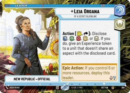 Leia Organa - Of A Secret Bloodline (Hyperspace) |  (268)  [Secrets of Power]