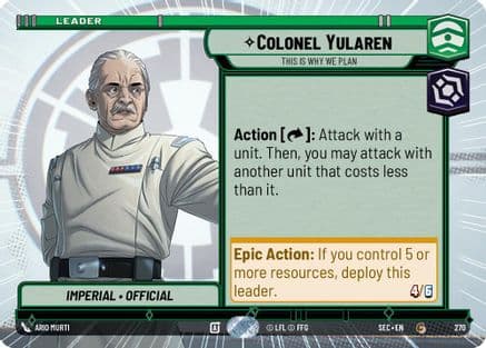 Colonel Yularen - This is Why We Plan (Hyperspace) |  (270)  [Secrets of Power]