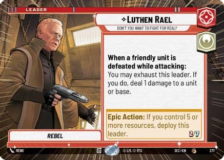 Luthen Rael - Don't You Want To Fight For Real? (Hyperspace) |  (277)  [Secrets of Power]