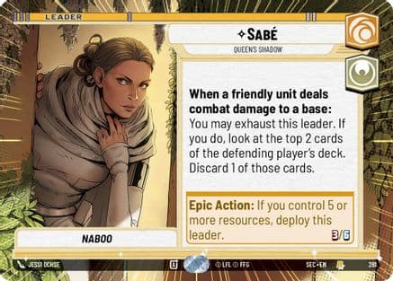 Sabé - Queen's Shadow (Hyperspace) |  (281)  [Secrets of Power]