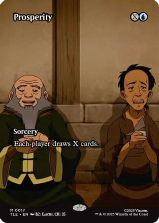 Prosperity (Borderless) |  Foil (017) [Avatar: The Last Airbender: Eternal-Legal]