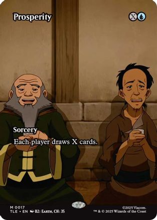 Prosperity (Borderless) |  Foil (017) [Avatar: The Last Airbender: Eternal-Legal]