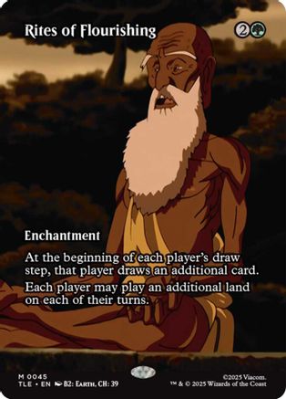 Rites of Flourishing (Borderless) |  Foil (045) [Avatar: The Last Airbender: Eternal-Legal]